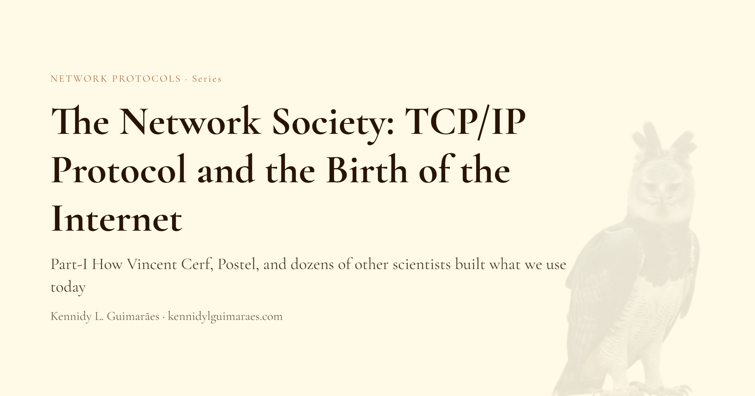 The Network Society: TCP/IP Protocol and the Birth of the Internet